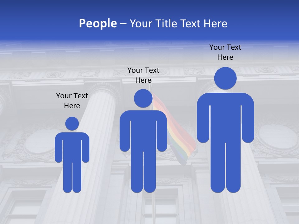 City Structure Lgbt PowerPoint Template