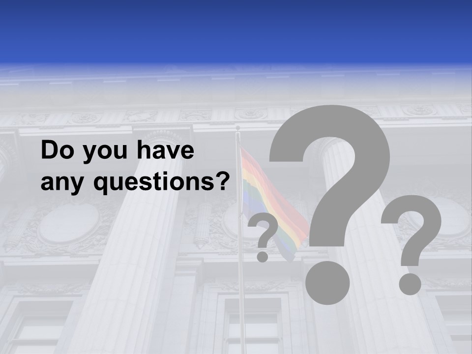 City Structure Lgbt PowerPoint Template