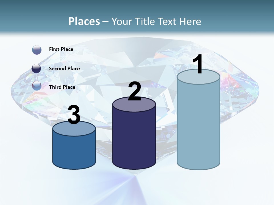 Gemstone Jewel Illuminated PowerPoint Template