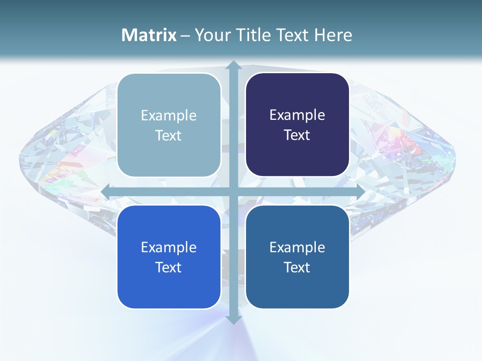 Gemstone Jewel Illuminated PowerPoint Template