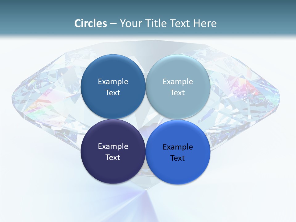 Gemstone Jewel Illuminated PowerPoint Template