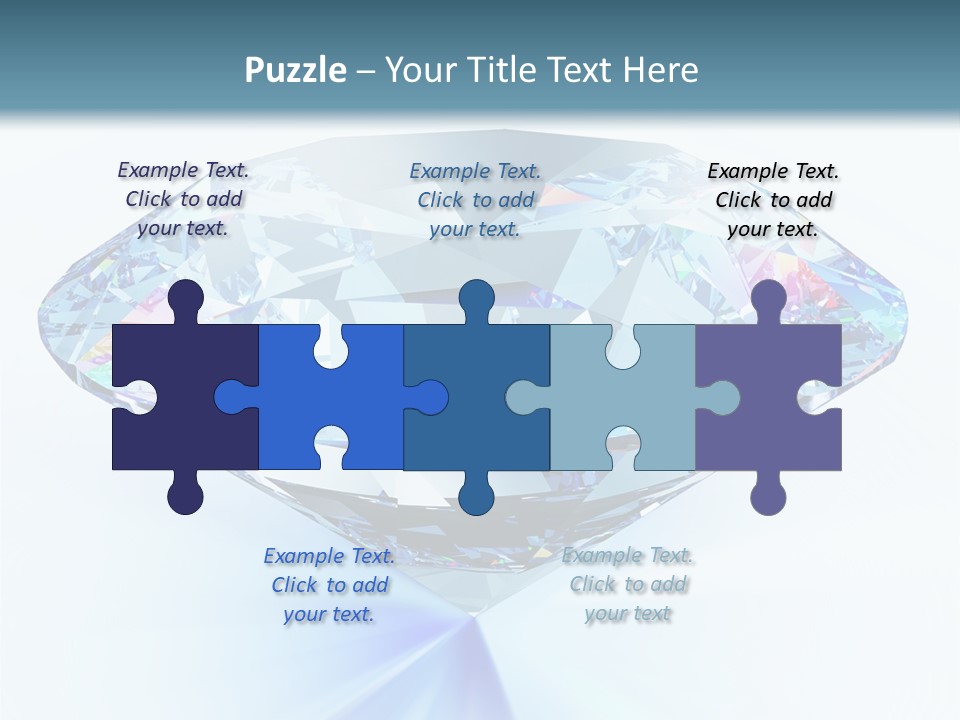 Gemstone Jewel Illuminated PowerPoint Template