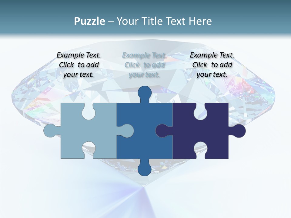 Gemstone Jewel Illuminated PowerPoint Template