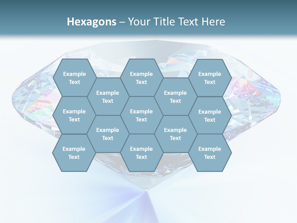 Gemstone Jewel Illuminated PowerPoint Template