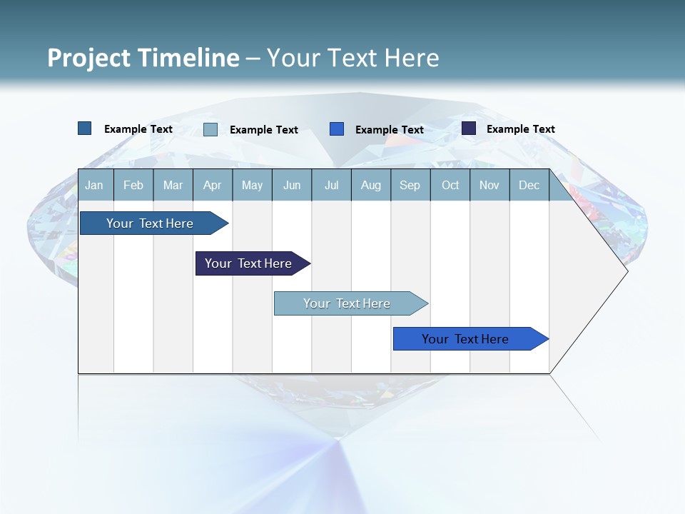 Gemstone Jewel Illuminated PowerPoint Template