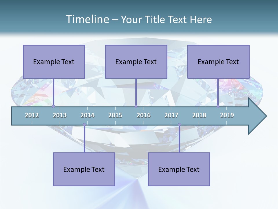 Gemstone Jewel Illuminated PowerPoint Template