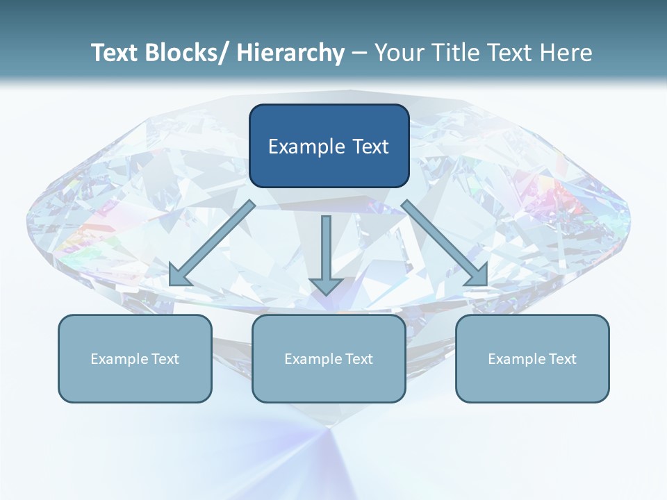 Gemstone Jewel Illuminated PowerPoint Template
