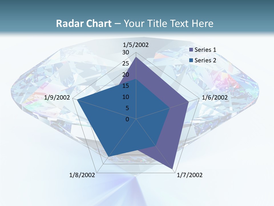 Gemstone Jewel Illuminated PowerPoint Template