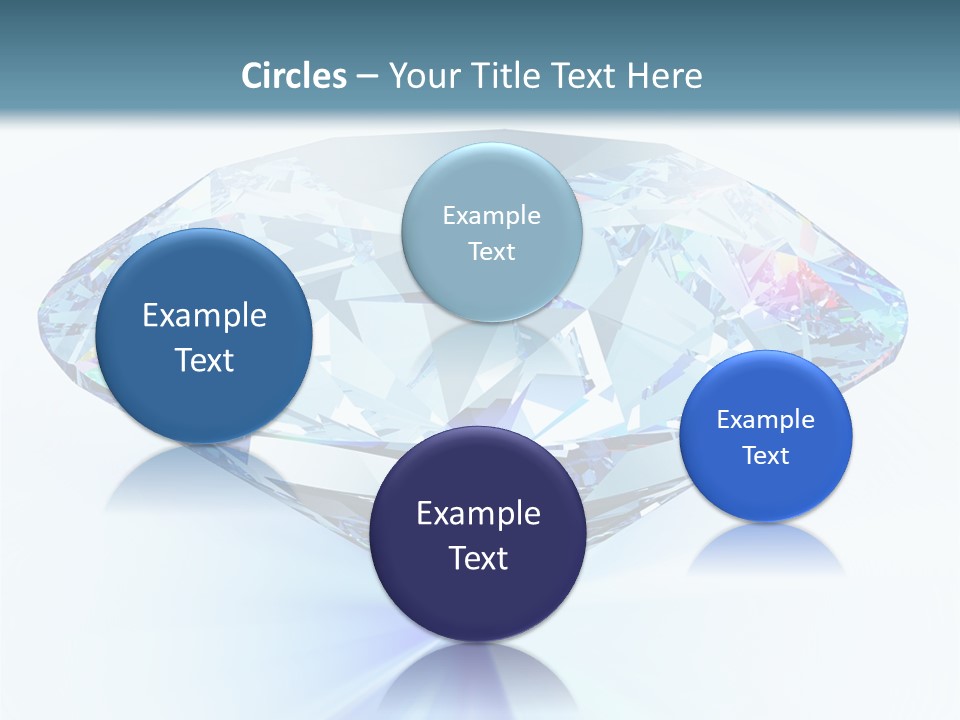 Gemstone Jewel Illuminated PowerPoint Template