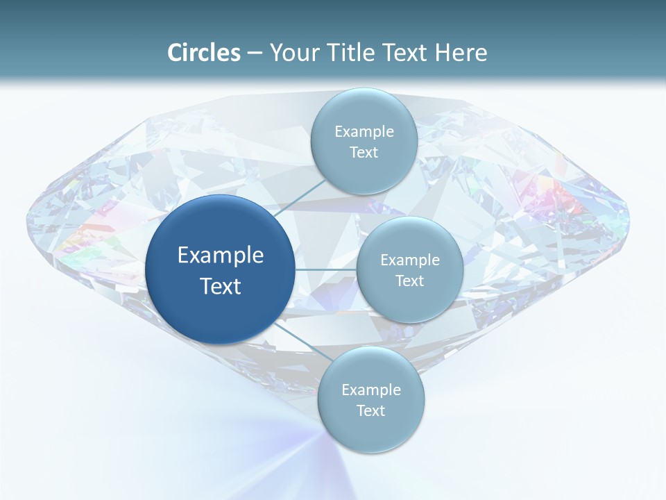 Gemstone Jewel Illuminated PowerPoint Template