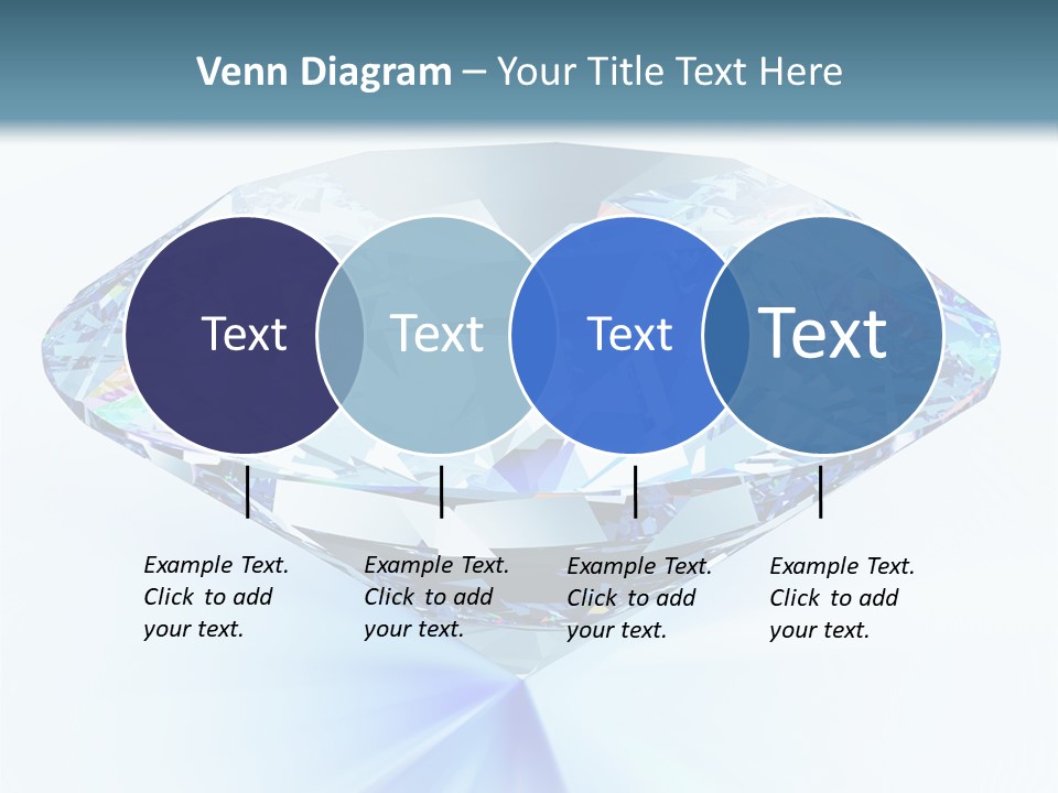 Gemstone Jewel Illuminated PowerPoint Template