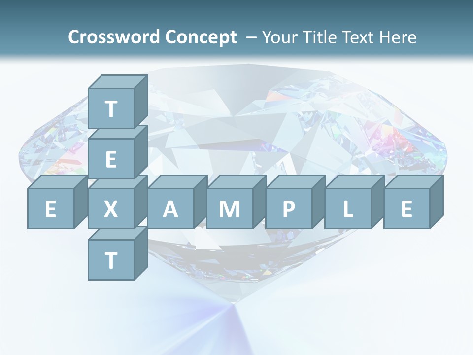 Gemstone Jewel Illuminated PowerPoint Template