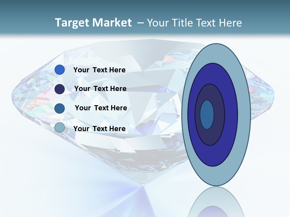 Gemstone Jewel Illuminated PowerPoint Template