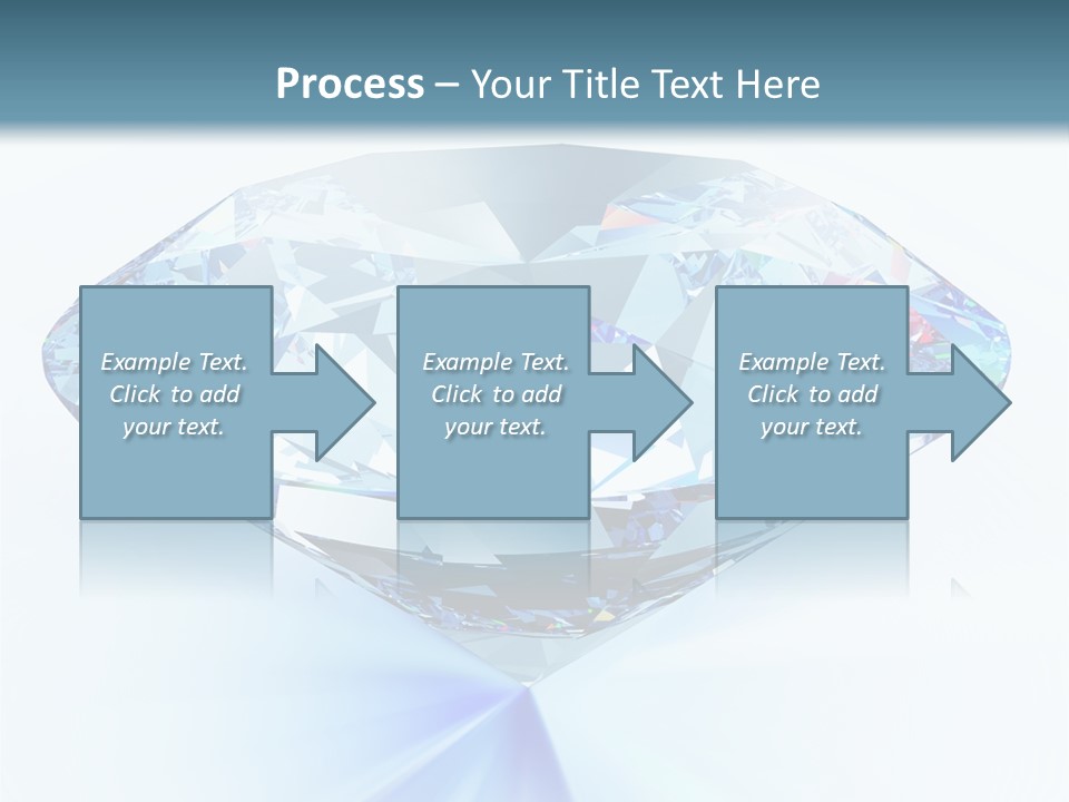 Gemstone Jewel Illuminated PowerPoint Template