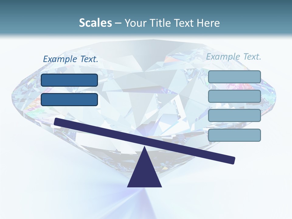 Gemstone Jewel Illuminated PowerPoint Template