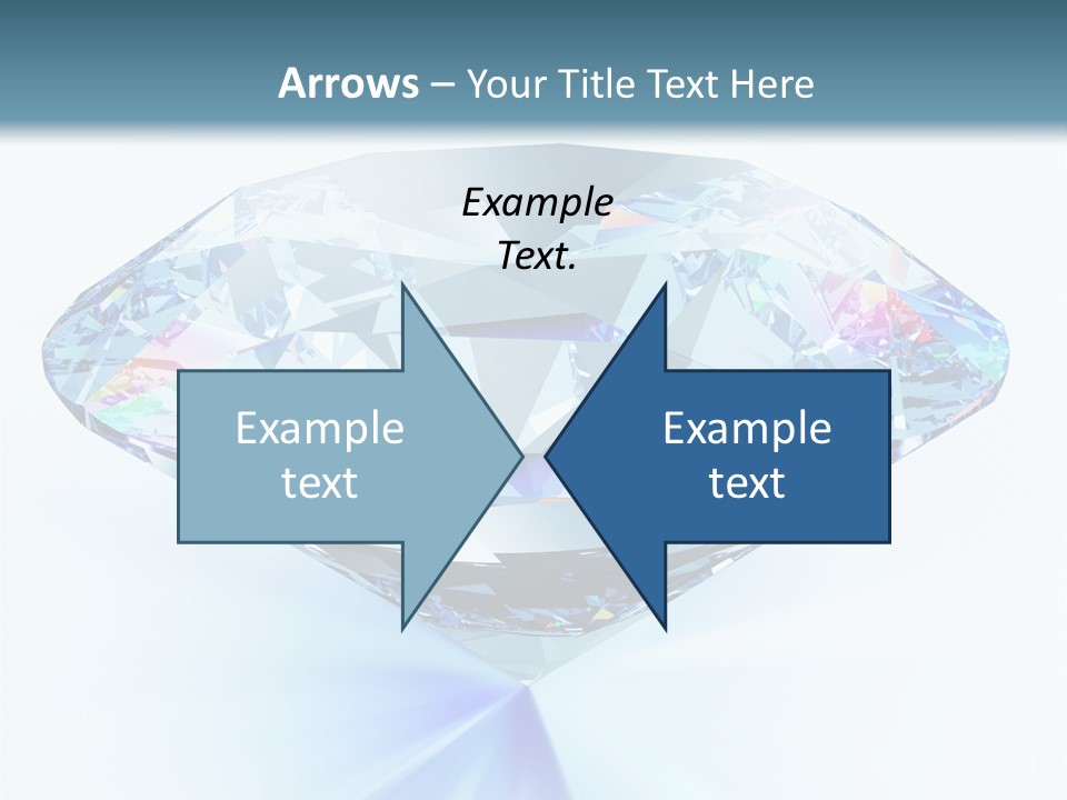 Gemstone Jewel Illuminated PowerPoint Template