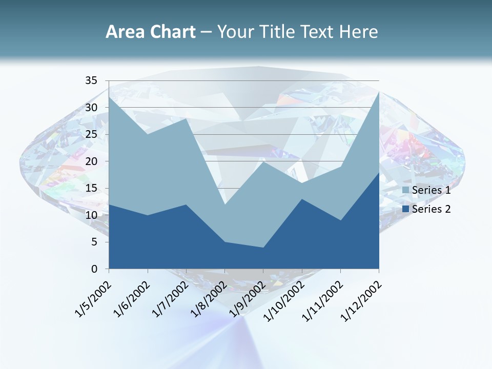 Gemstone Jewel Illuminated PowerPoint Template