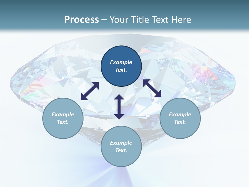 Gemstone Jewel Illuminated PowerPoint Template