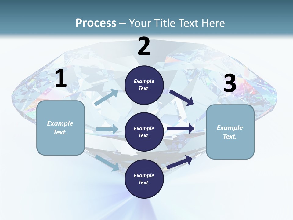 Gemstone Jewel Illuminated PowerPoint Template
