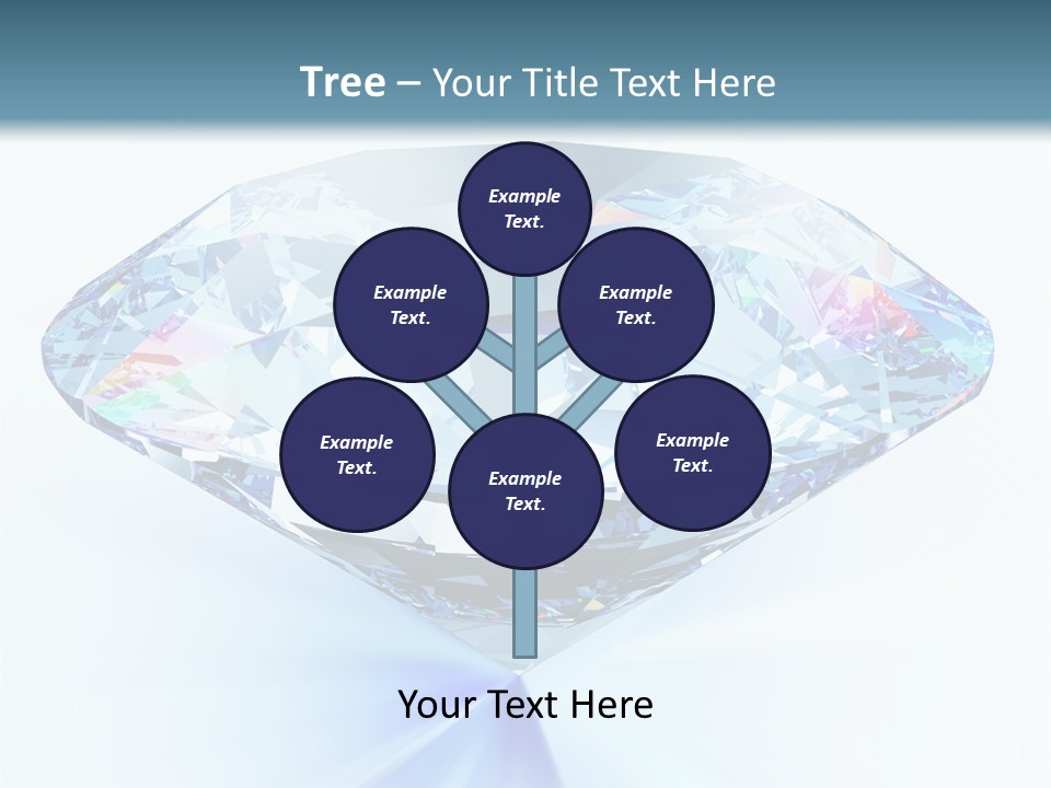 Gemstone Jewel Illuminated PowerPoint Template