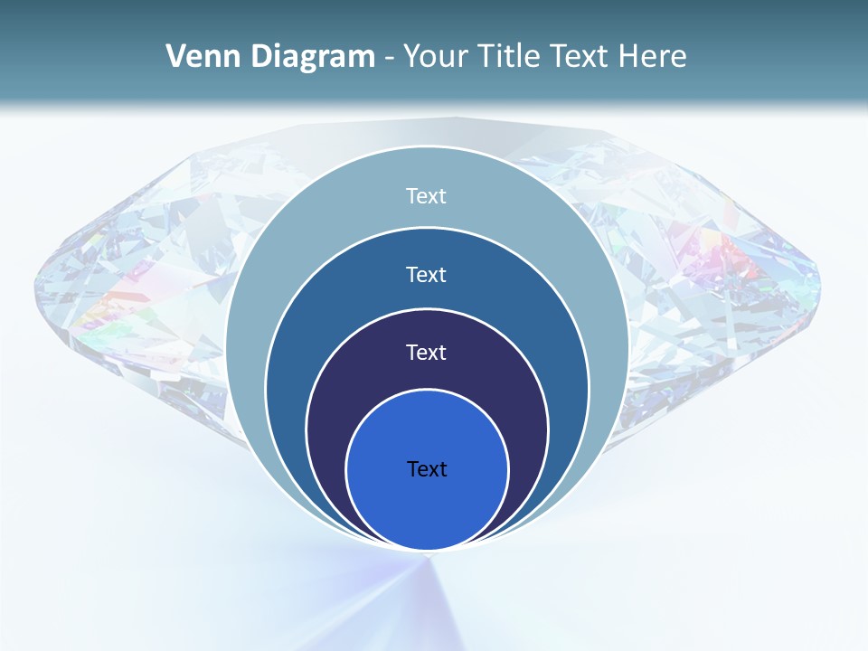 Gemstone Jewel Illuminated PowerPoint Template