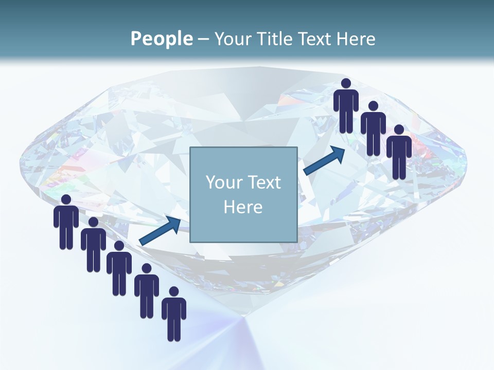 Gemstone Jewel Illuminated PowerPoint Template