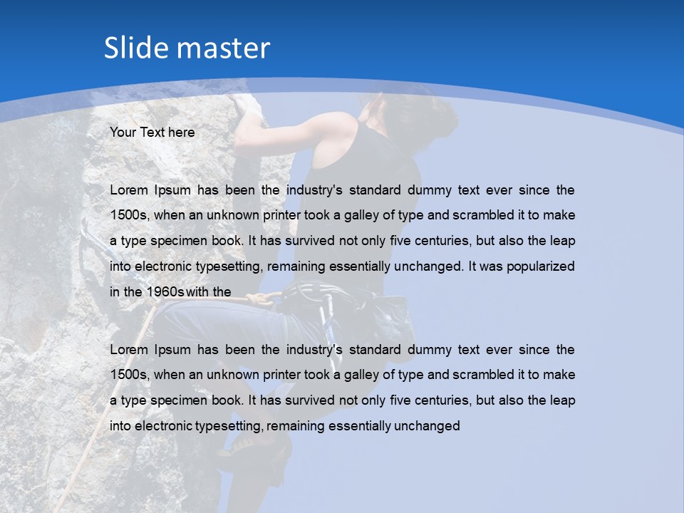 Outside Season People PowerPoint Template