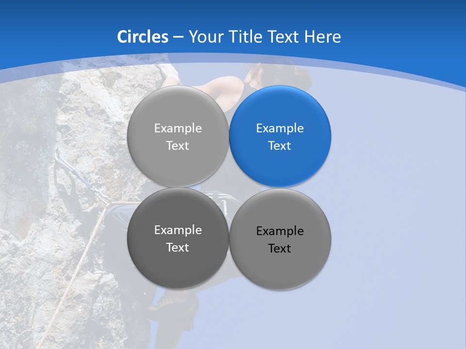 Outside Season People PowerPoint Template