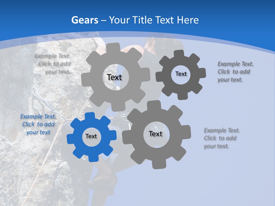 Outside Season People PowerPoint Template