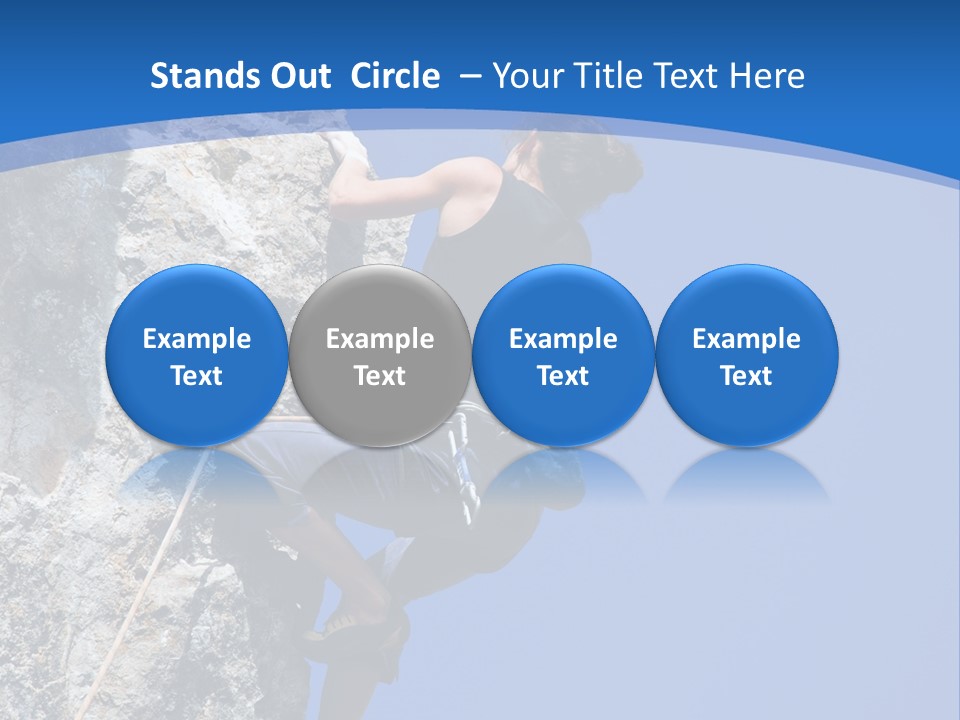 Outside Season People PowerPoint Template