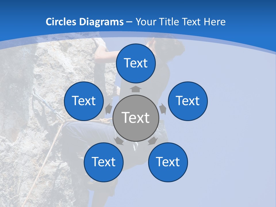 Outside Season People PowerPoint Template