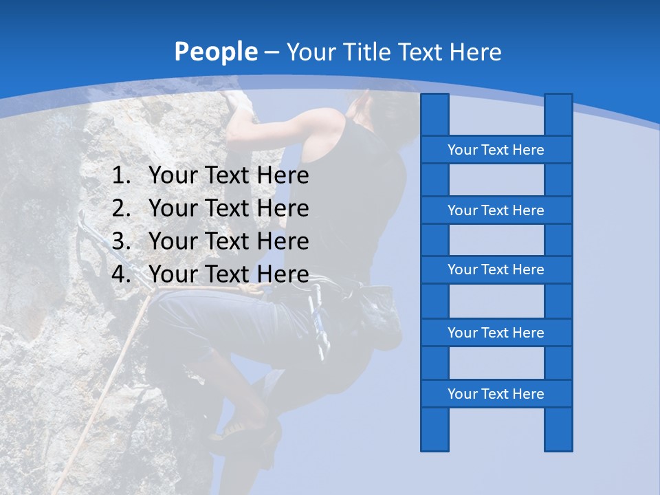Outside Season People PowerPoint Template