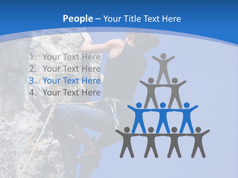 Outside Season People PowerPoint Template