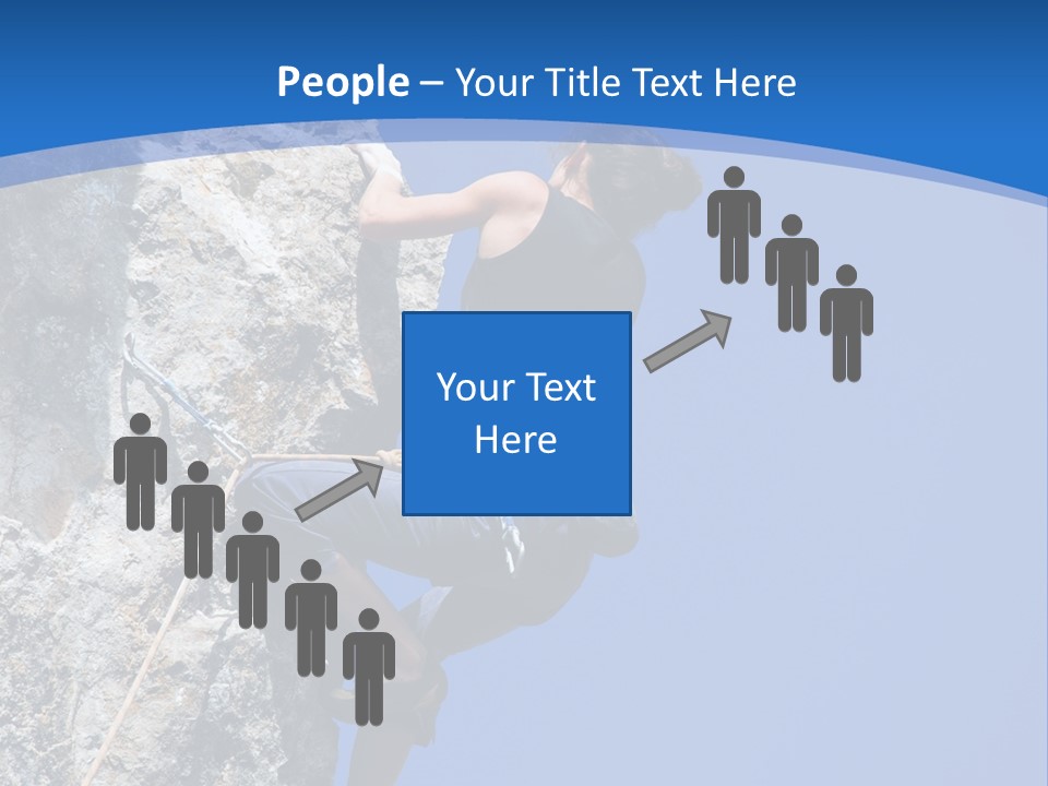 Outside Season People PowerPoint Template