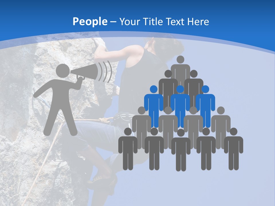 Outside Season People PowerPoint Template