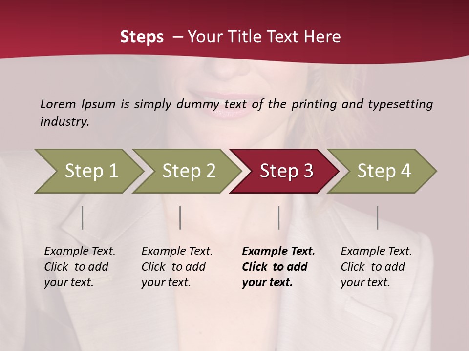 Actress Famous Movie PowerPoint Template