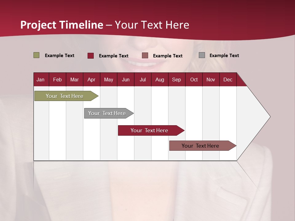 Actress Famous Movie PowerPoint Template