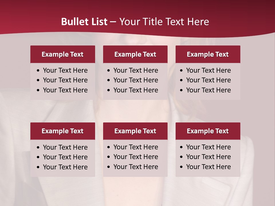 Actress Famous Movie PowerPoint Template