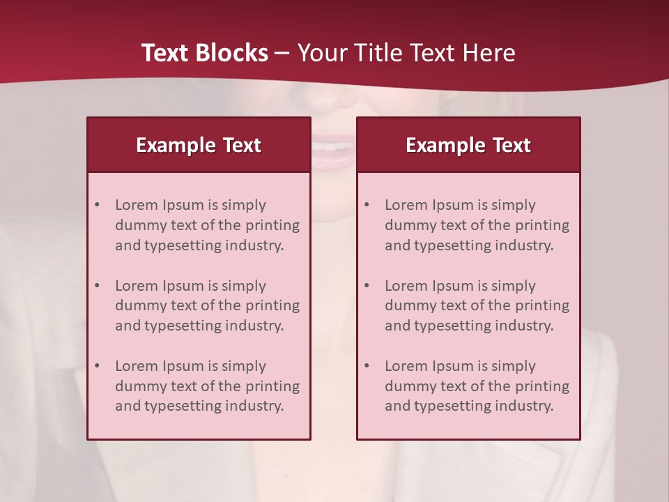 Actress Famous Movie PowerPoint Template