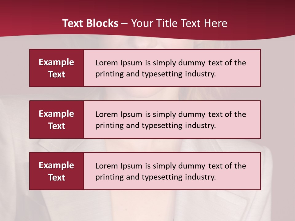 Actress Famous Movie PowerPoint Template