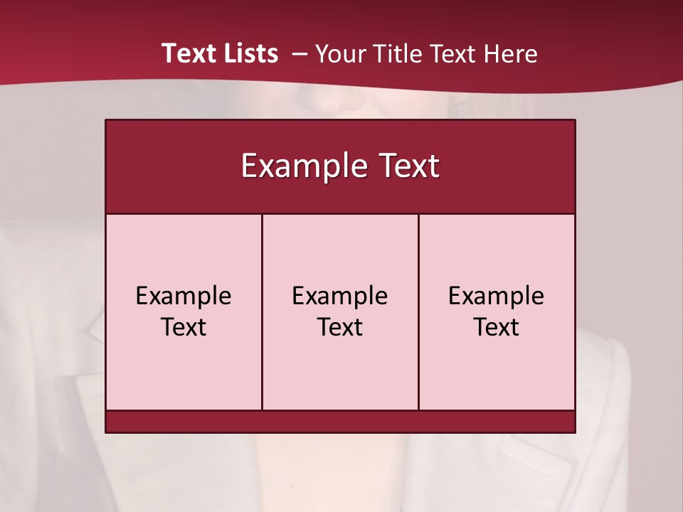 Actress Famous Movie PowerPoint Template