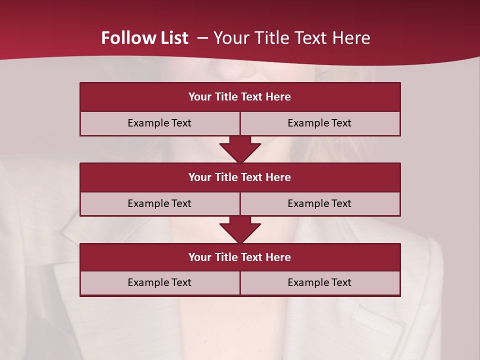 Actress Famous Movie PowerPoint Template