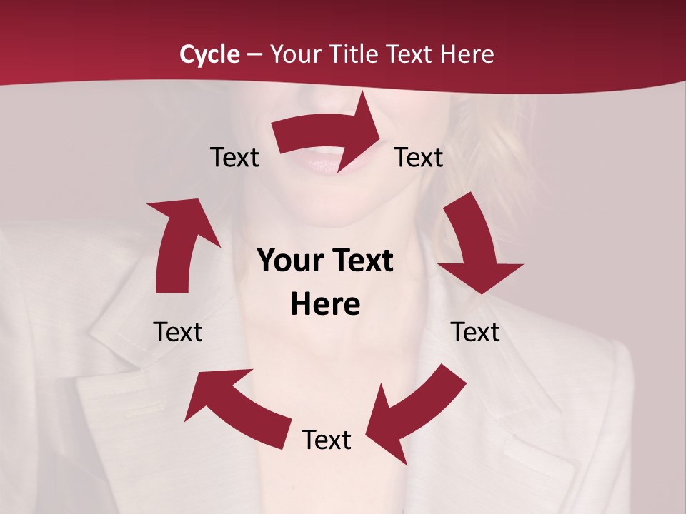 Actress Famous Movie PowerPoint Template