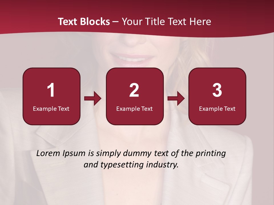 Actress Famous Movie PowerPoint Template