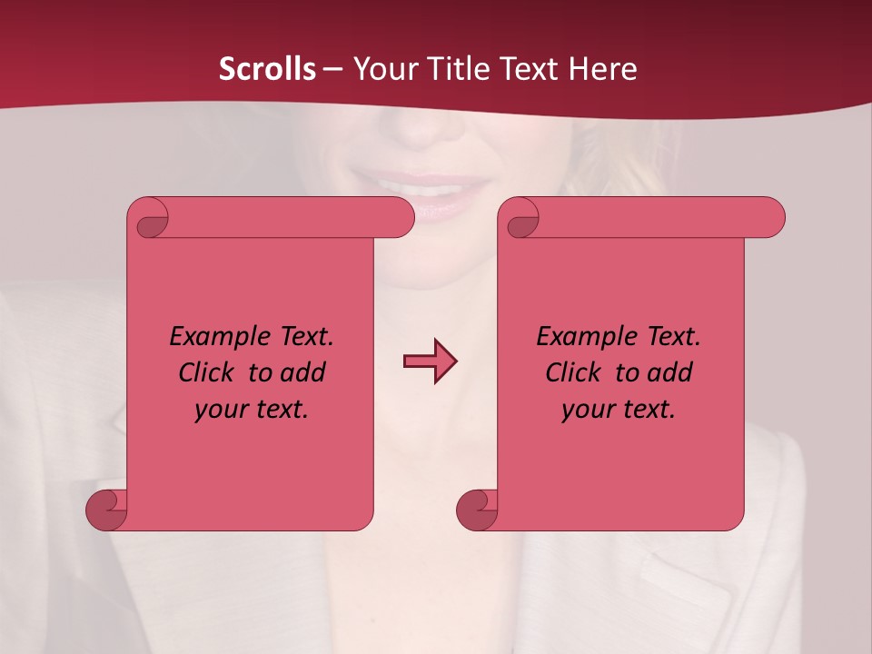 Actress Famous Movie PowerPoint Template