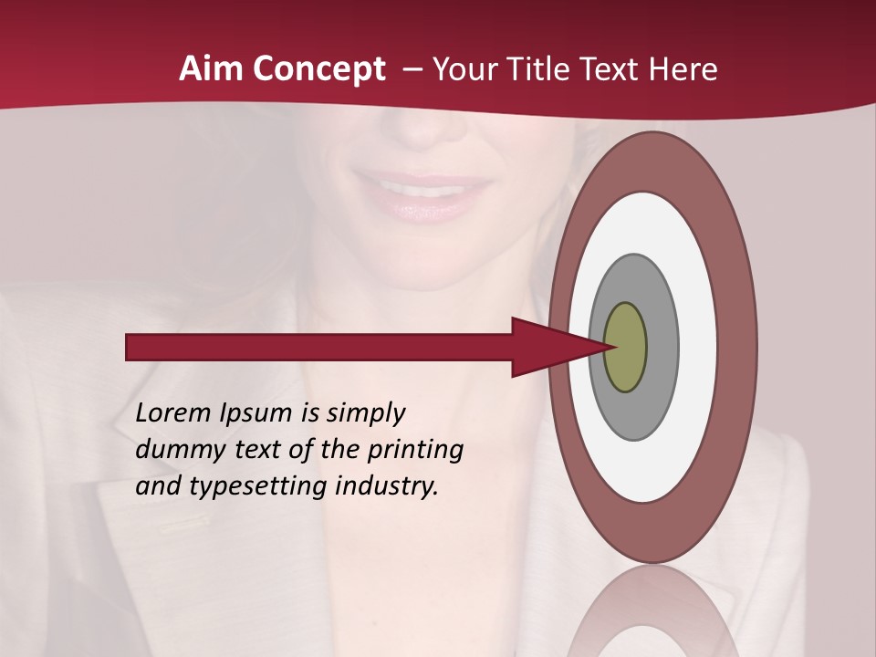 Actress Famous Movie PowerPoint Template