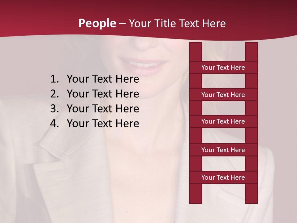 Actress Famous Movie PowerPoint Template