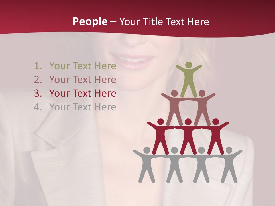 Actress Famous Movie PowerPoint Template