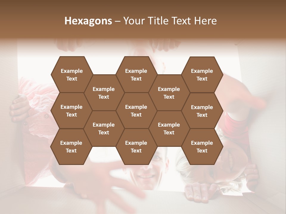 Box Girl Move PowerPoint Template