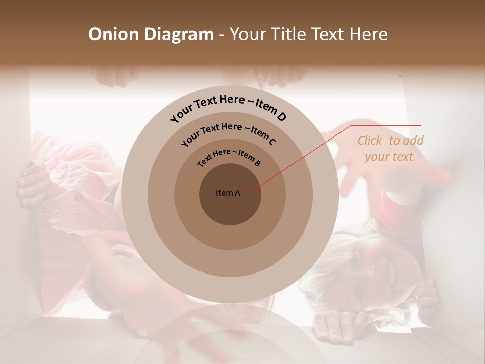 Box Girl Move PowerPoint Template